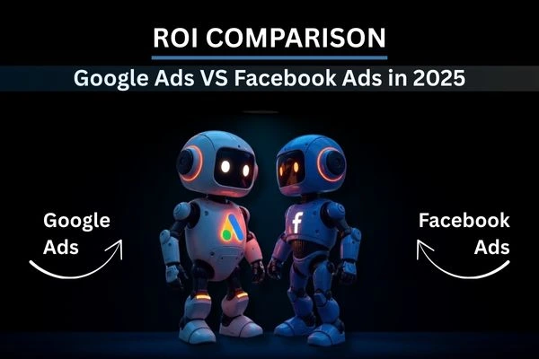 Google Ads vs. Facebook Ads stock image 2