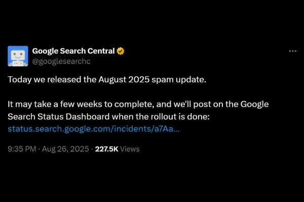 What Is the Google August 2025 Spam Update