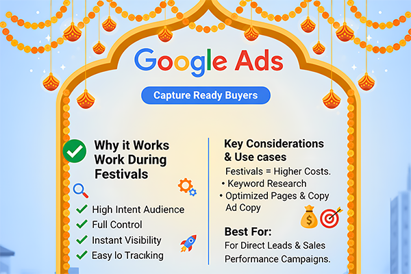 Where to Spend Your Festive Marketing Budget Google vs Meta vs Influencers Stock Img 1