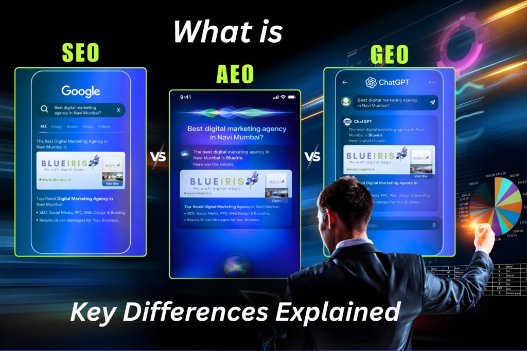 What is AEO vs SEO vs GEO Key Differences Explained