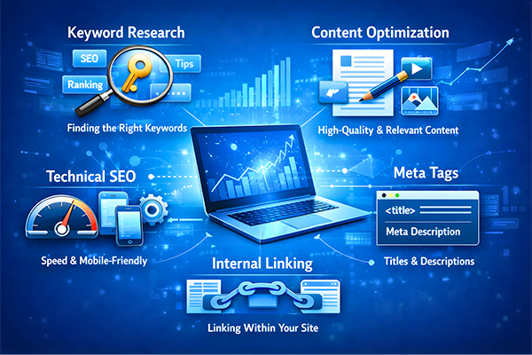 What is AEO vs SEO vs GEO Key Differences Explained stock img 1
